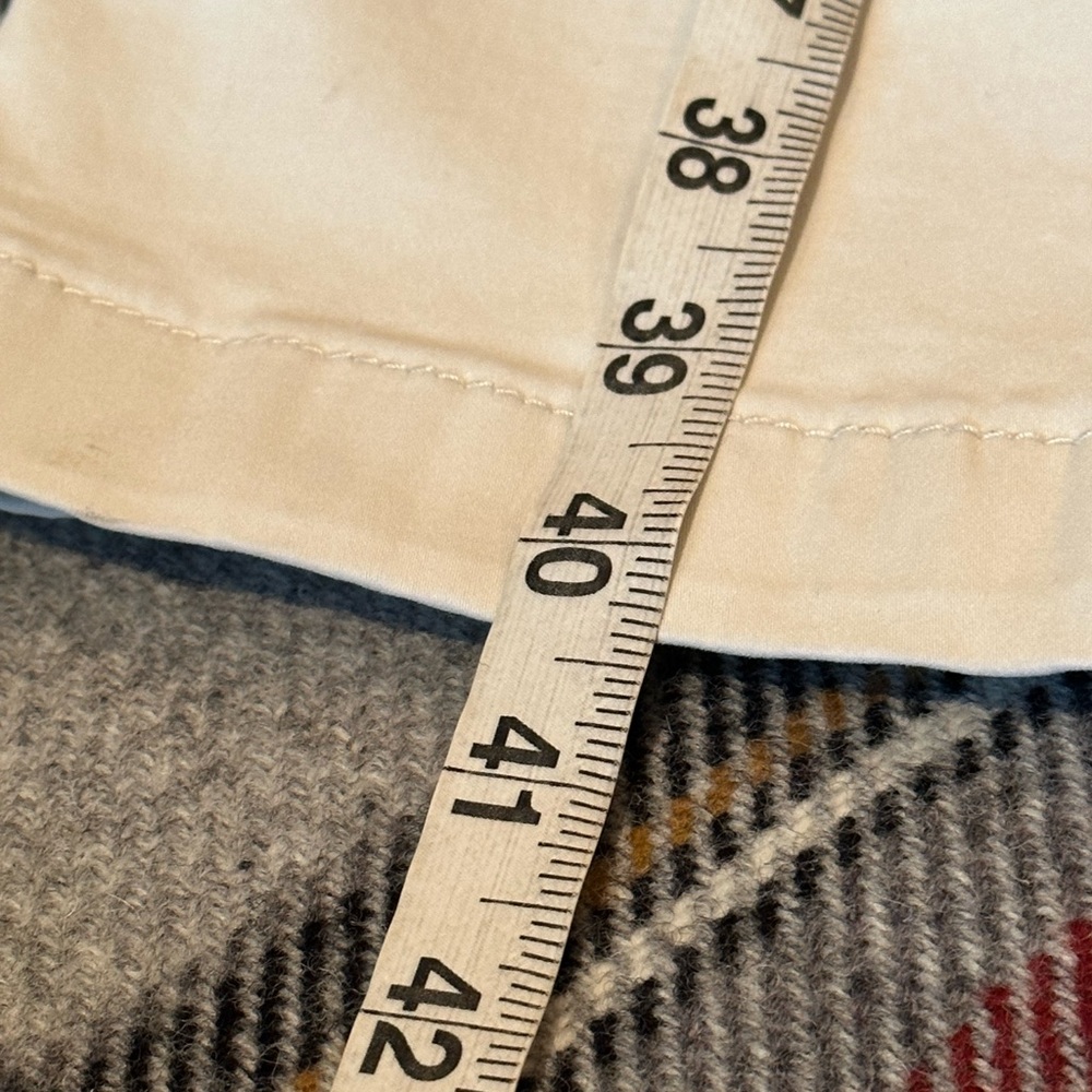 TOMMY BAHAMA Men’s Stone Colored Cotton Stretch Poplin Flat Front Pants - 36/30 - Picture 10 of 11